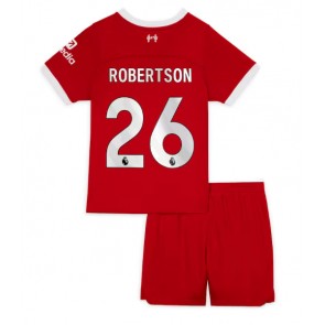Maillot de foot Liverpool Andrew Robertson #26 Domicile enfant 2023-24 Manches Courte (+ pantalon court)
